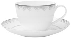 White Lace Cup & Saucer